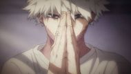 Toya Todoroki transformed as Dabi (Image via Studio Bones)